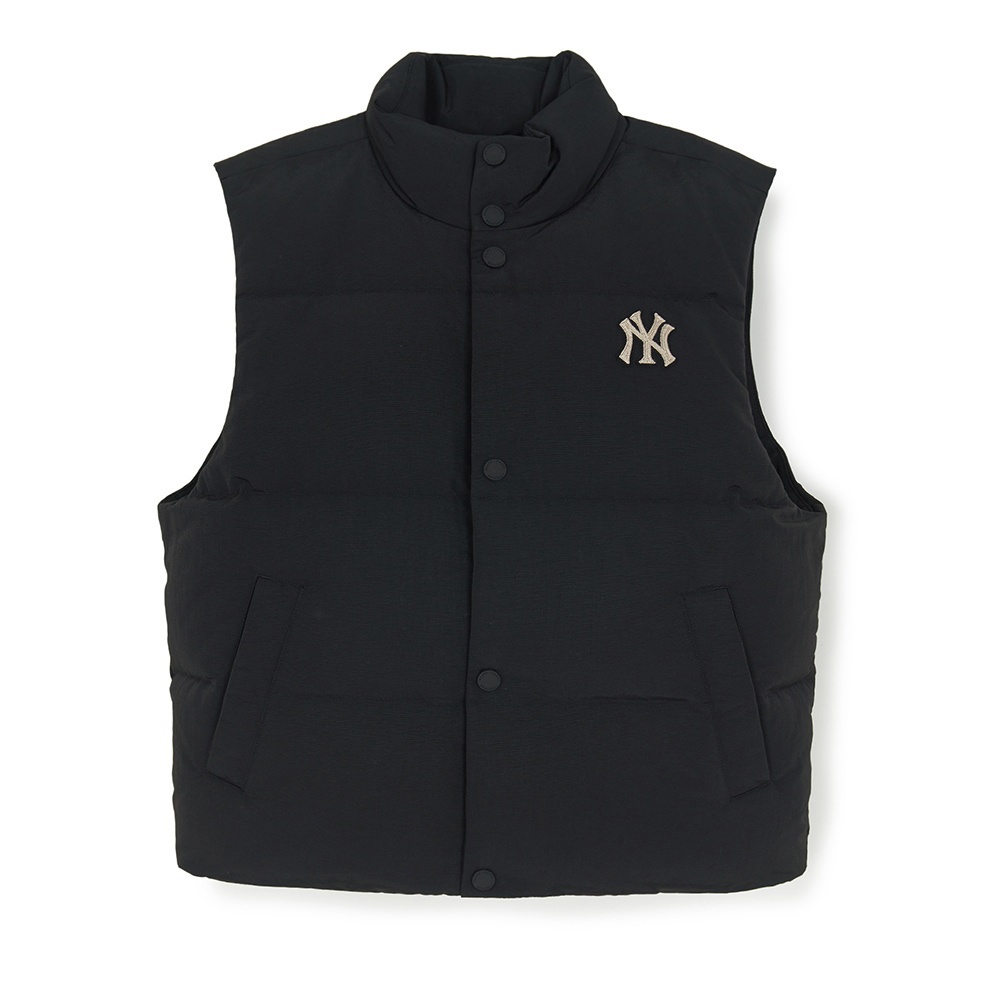 MLB 背後大Logo羽絨背心  Varsity系列 紐約洋基隊 (3ADVV0156-50BKS)