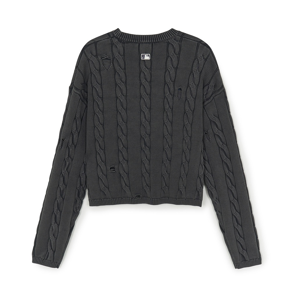 MLB 女版針織上衣 Varsity系列 紐約洋基隊 (3FKPV0354-50CGS)