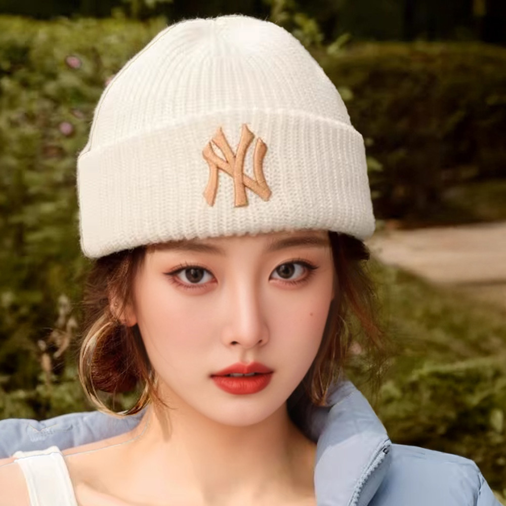 MLB 針織毛帽 Jelly Beanie 紐約洋基隊 (3ABNM0756-50CRS)【EC限定】