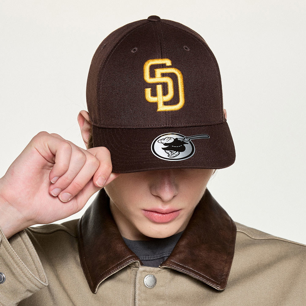 MLB 硬頂棒球帽 全封帽 聖地牙哥教士隊 (3ACPBB15N-13BRS)