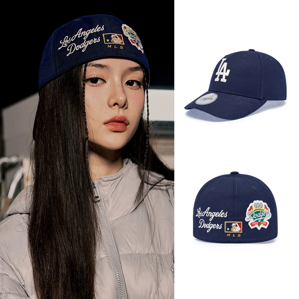 MLB 硬頂棒球帽 全封帽 洛杉磯道奇隊 (3ACPBB25N-07NYS)