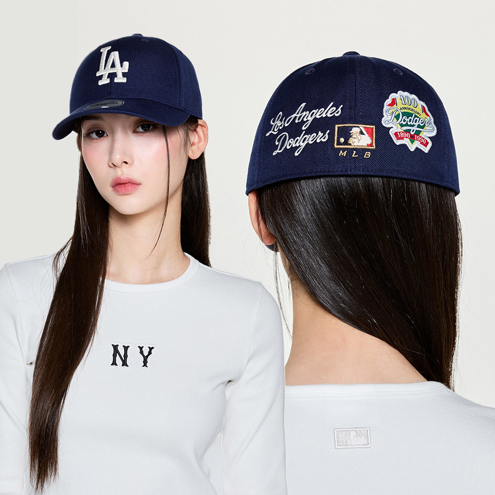 MLB 硬頂棒球帽 全封帽 洛杉磯道奇隊 (3ACPBB25N-07NYS)