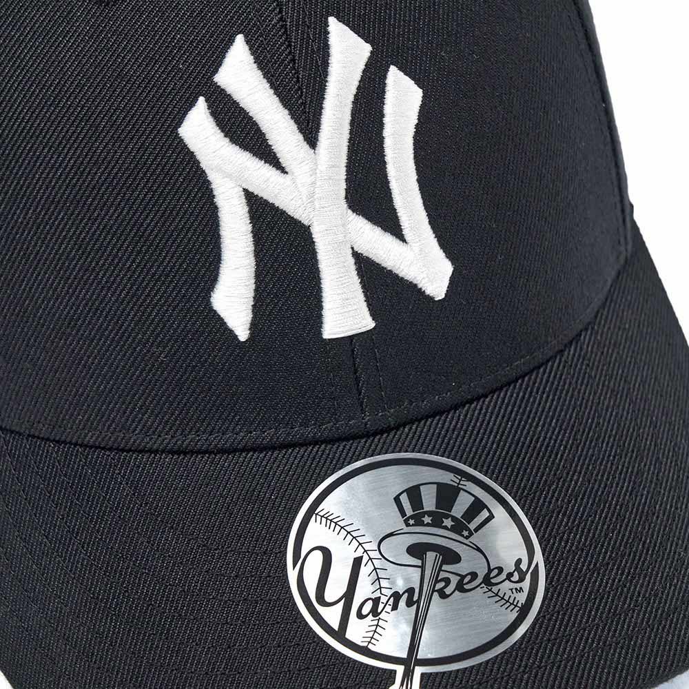 MLB 硬頂棒球帽 全封帽 紐約洋基隊 (3ACPBB25N-50BKS)