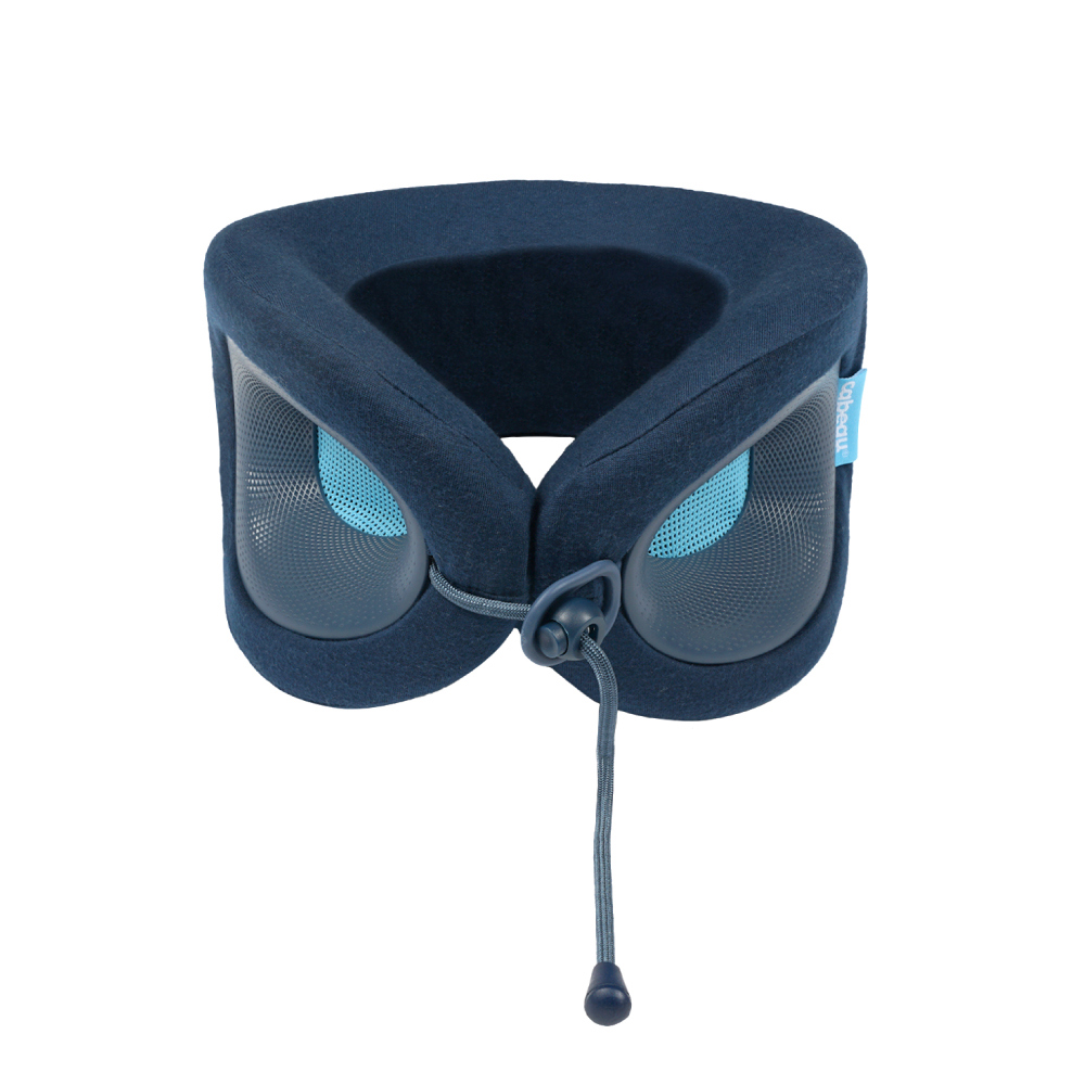 (預購)【Cabeau】旅行用記憶棉頸枕 Evolution Ｘ頸枕 - 礦石藍