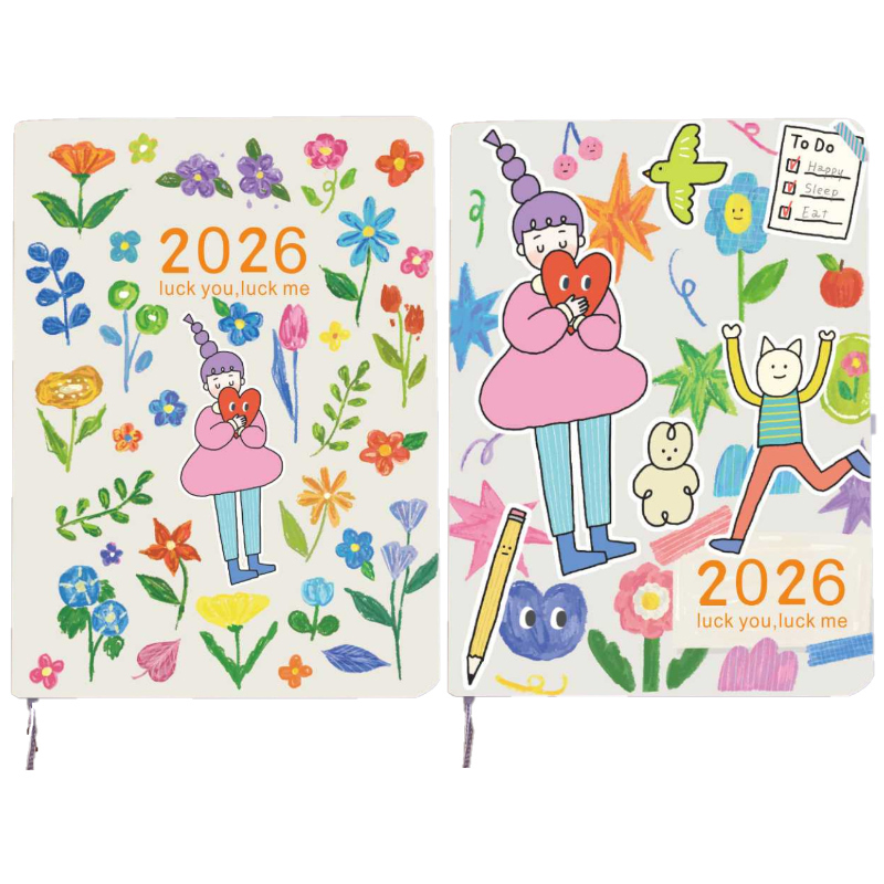 LULU 2026年 日誌-LUCKY YOU LUCKY ME/ONE DAY AT A TIME