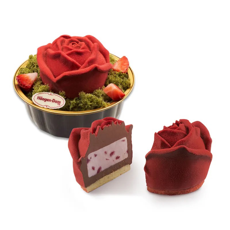 【哈根達斯 Haagen-Dazs】掌心玫瑰冰淇淋