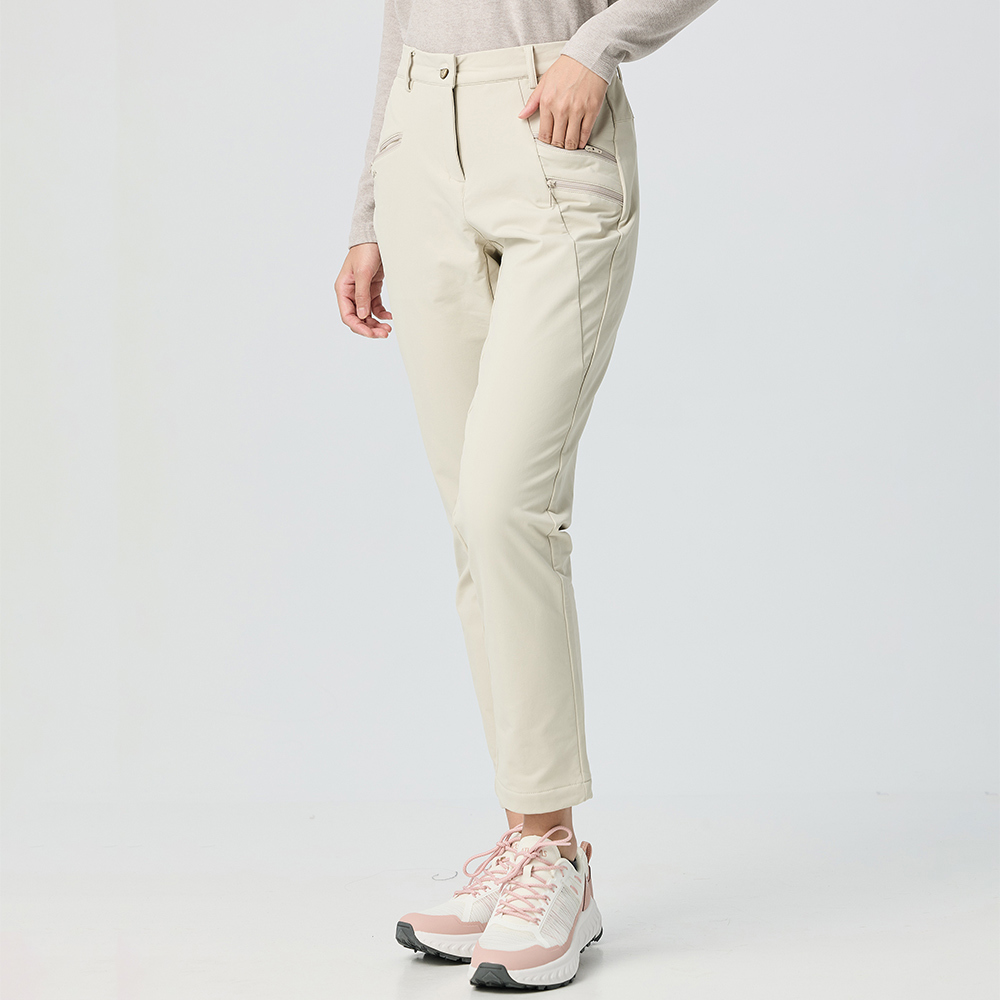 女款石墨烯輕保暖長褲(A1PA2506W小麥色/保暖長褲/保暖褲)