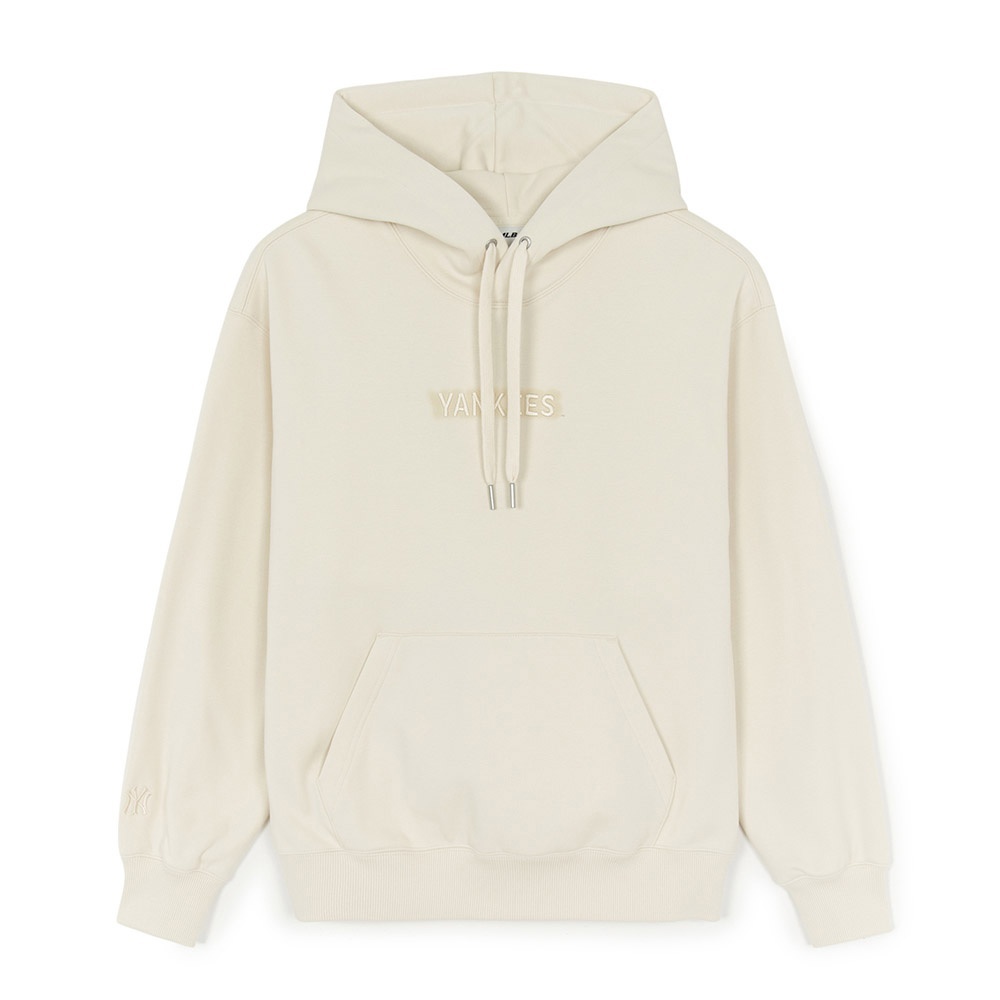 MLB Korea MLB 小Logo刷毛連帽上衣 帽T 紐約洋基隊 (3AHDB0256-50CRS)｜疾