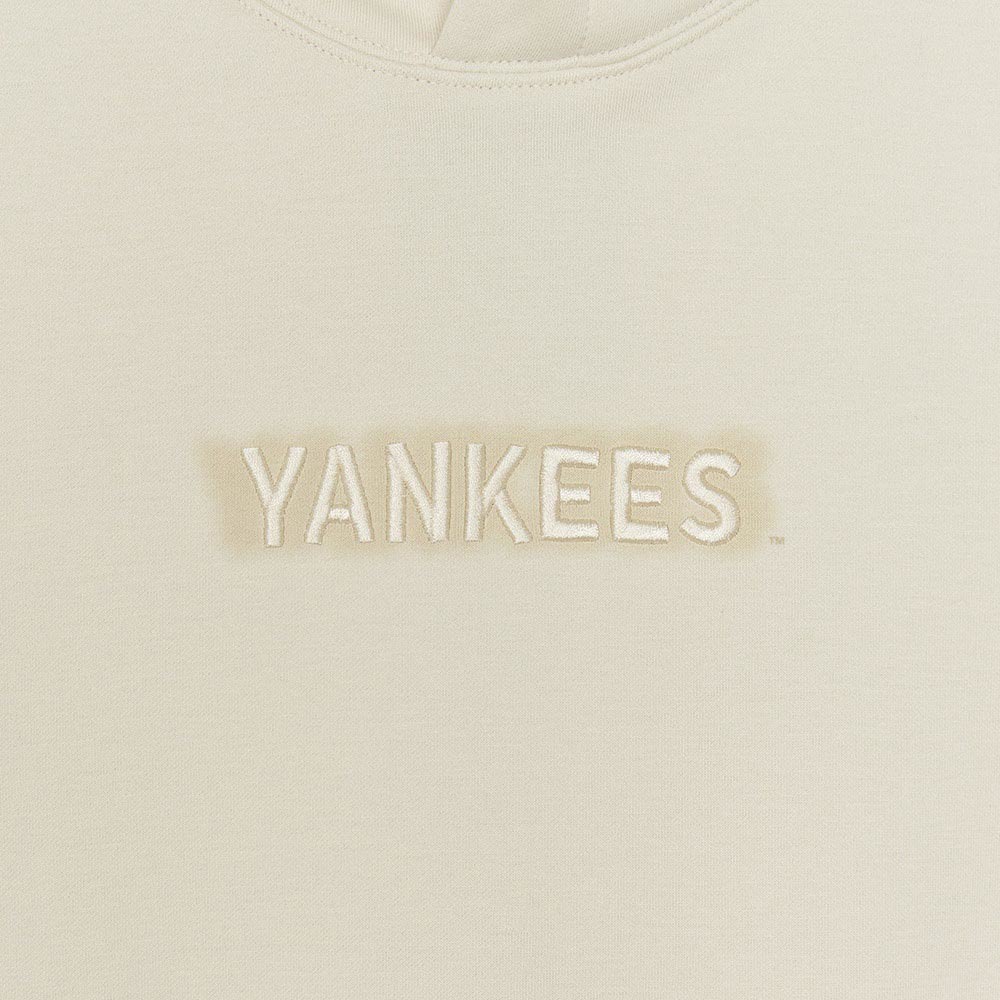 MLB 小Logo刷毛連帽上衣 帽T 紐約洋基隊 (3AHDB0256-50CRS)