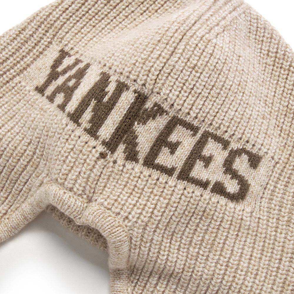 MLB 遮耳針織毛帽 護耳毛帽 Varsity系列 紐約洋基隊 (3ABNV0356-50CRS)