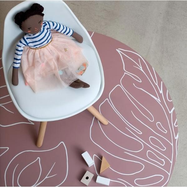 toddlekind 叢林系列圓形防刮抗汙地墊 (多色可選)