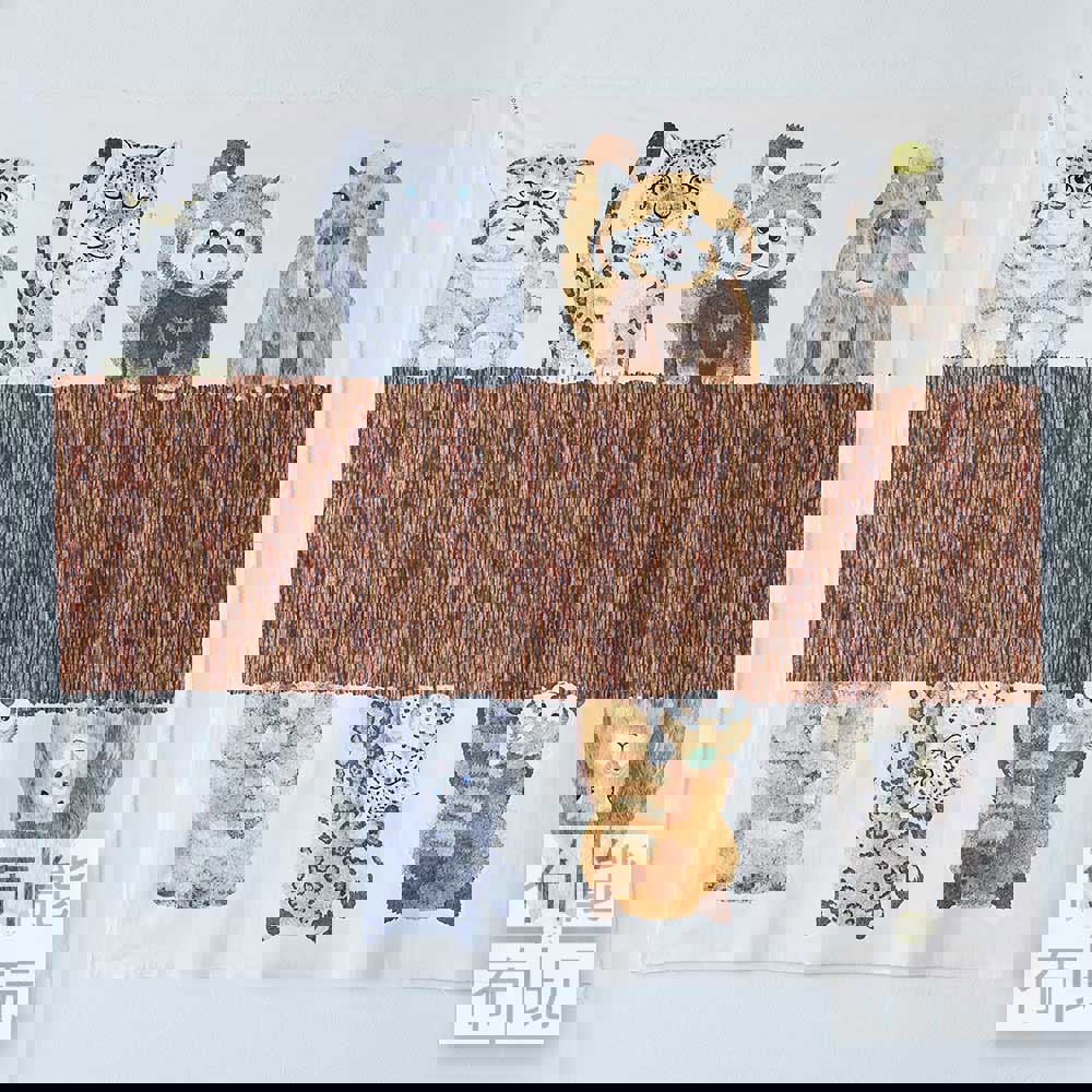 【挑戰最低價】KOKKA 動物數位印刷棉片布 YGA-79020-1A(片)