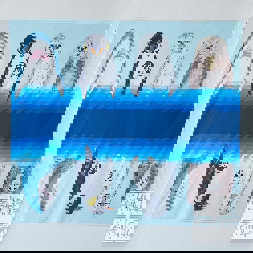 【挑戰最低價】KOKKA 動物數位印刷棉片布 YGA-79020-2A(片)