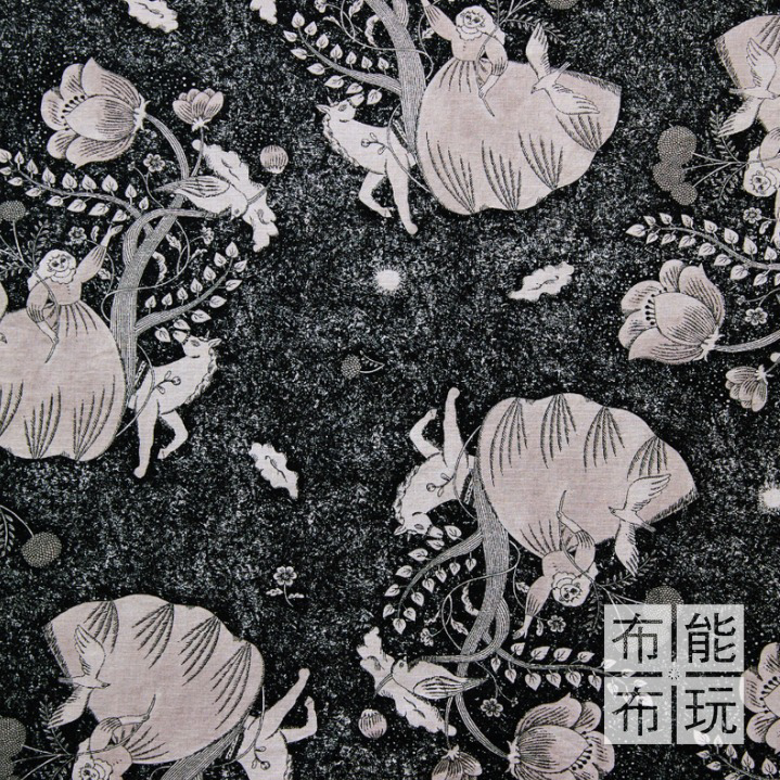 【挑戰最低價】KOKKA 杉本さなえ Sanae Sugimotoru 棉麻布 EGX-9230-3A(碼)