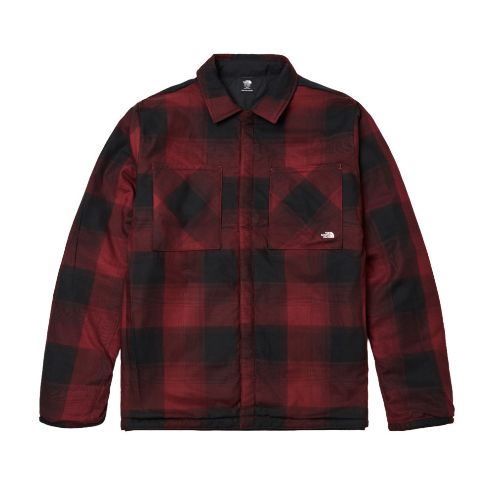 男款黑色DWR防潑水兩面穿鋪棉外套｜82V3BZO