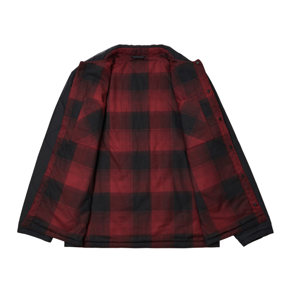 男款黑色DWR防潑水兩面穿鋪棉外套｜82V3BZO