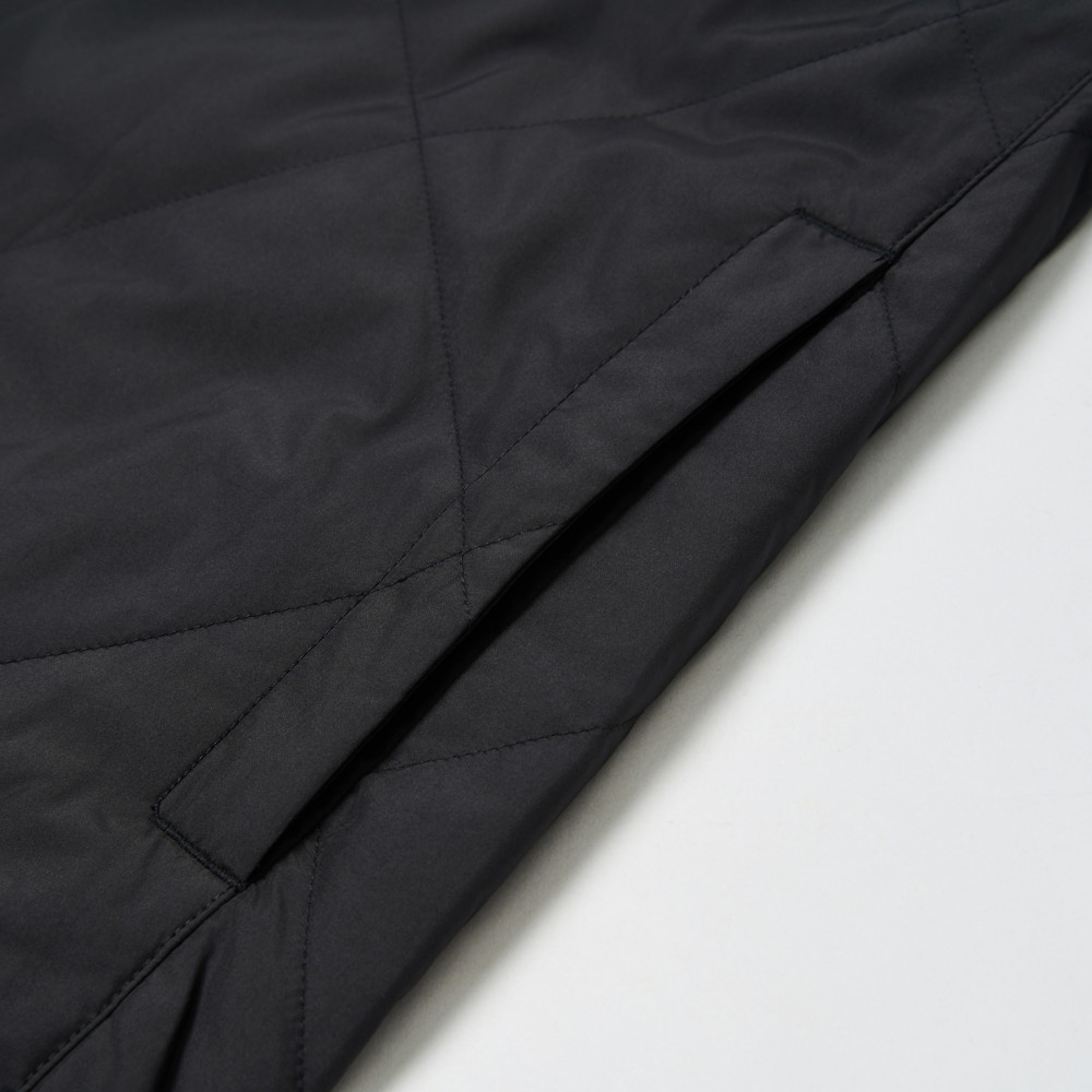 男款黑色DWR防潑水兩面穿鋪棉外套｜82V3BZO