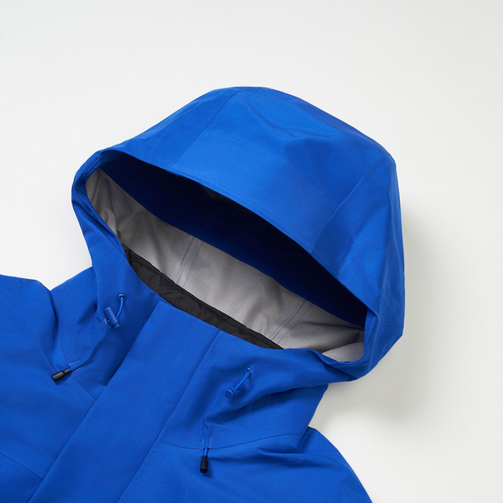 男款藍色FUTURELIGHT防水納米殼羽絨內裡三合一外套｜89ZMCZ6