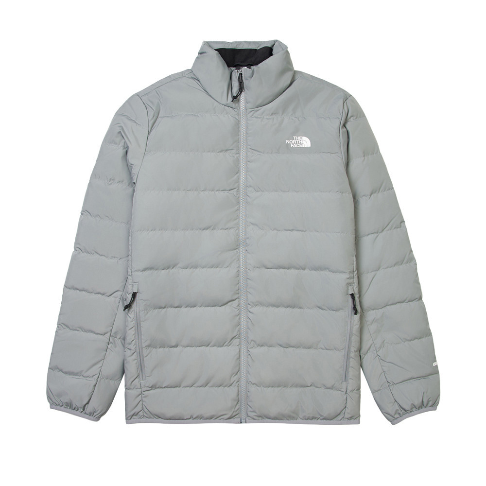 男款灰色FUTURELIGHT防水納米殼羽絨內裡三合一外套｜89ZMH5F