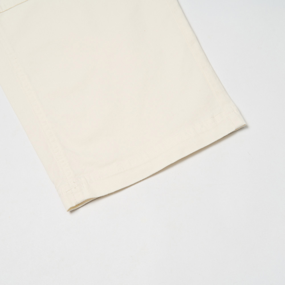 女款米白色休閒長褲｜8DGMQLI