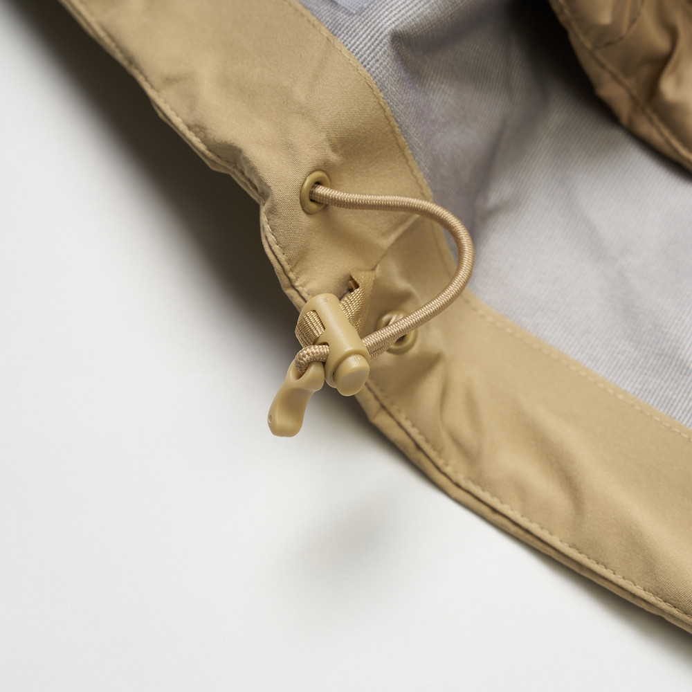 女款卡其色FUTURELIGHT防水納米殼羽絨內裡三合一外套｜8EQQLK5