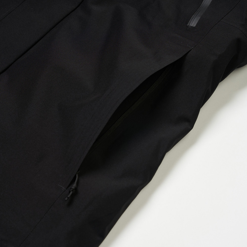 女款黑色FUTURELIGHT防水納米殼羽絨內裡三合一外套｜8EQQJK3