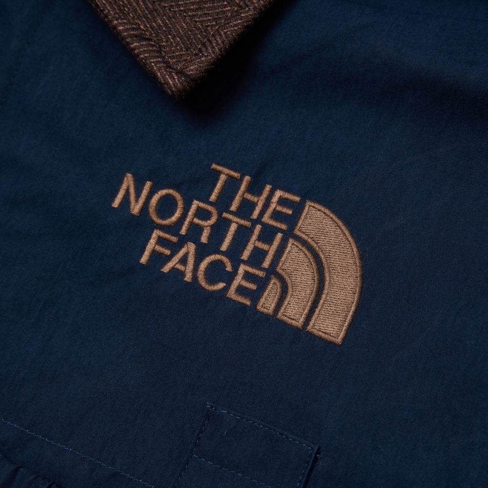 UE男款藍色DWR防潑水羽絨內裡三合一外套｜8E1U8K2