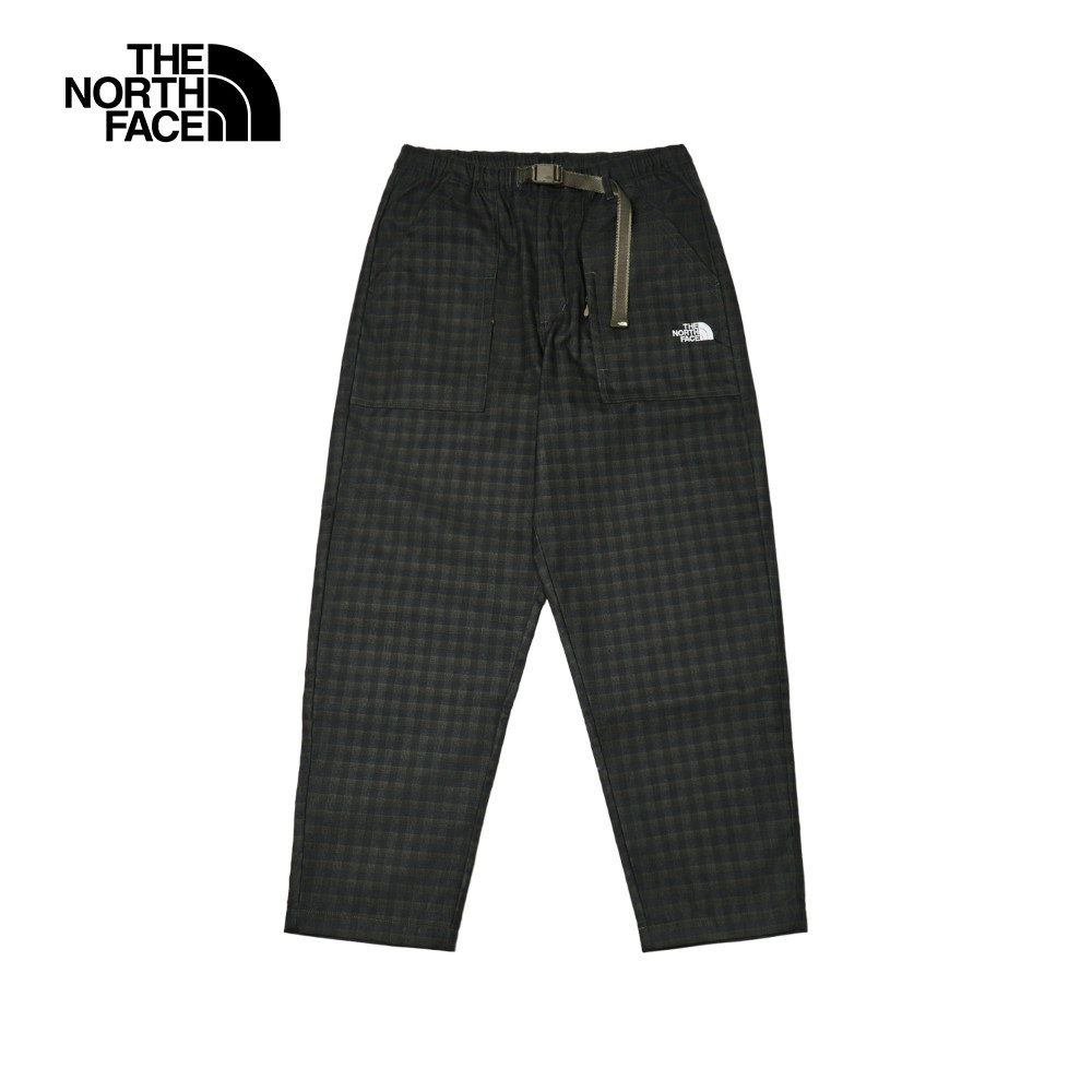 The North Face UE男款灰褐色DWR防潑水休閒長褲｜8E1Y21L－雲躍旗艦店