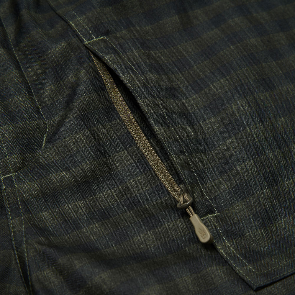 UE男款灰褐色DWR防潑水休閒長褲｜8E1Y21L