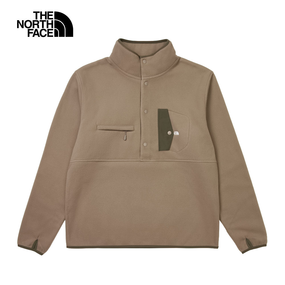 The North Face UE男款棕色長袖上衣｜8E1XBOW－銳克運動商城