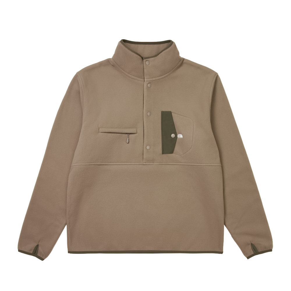 UE男款棕色長袖上衣｜8E1XBOW