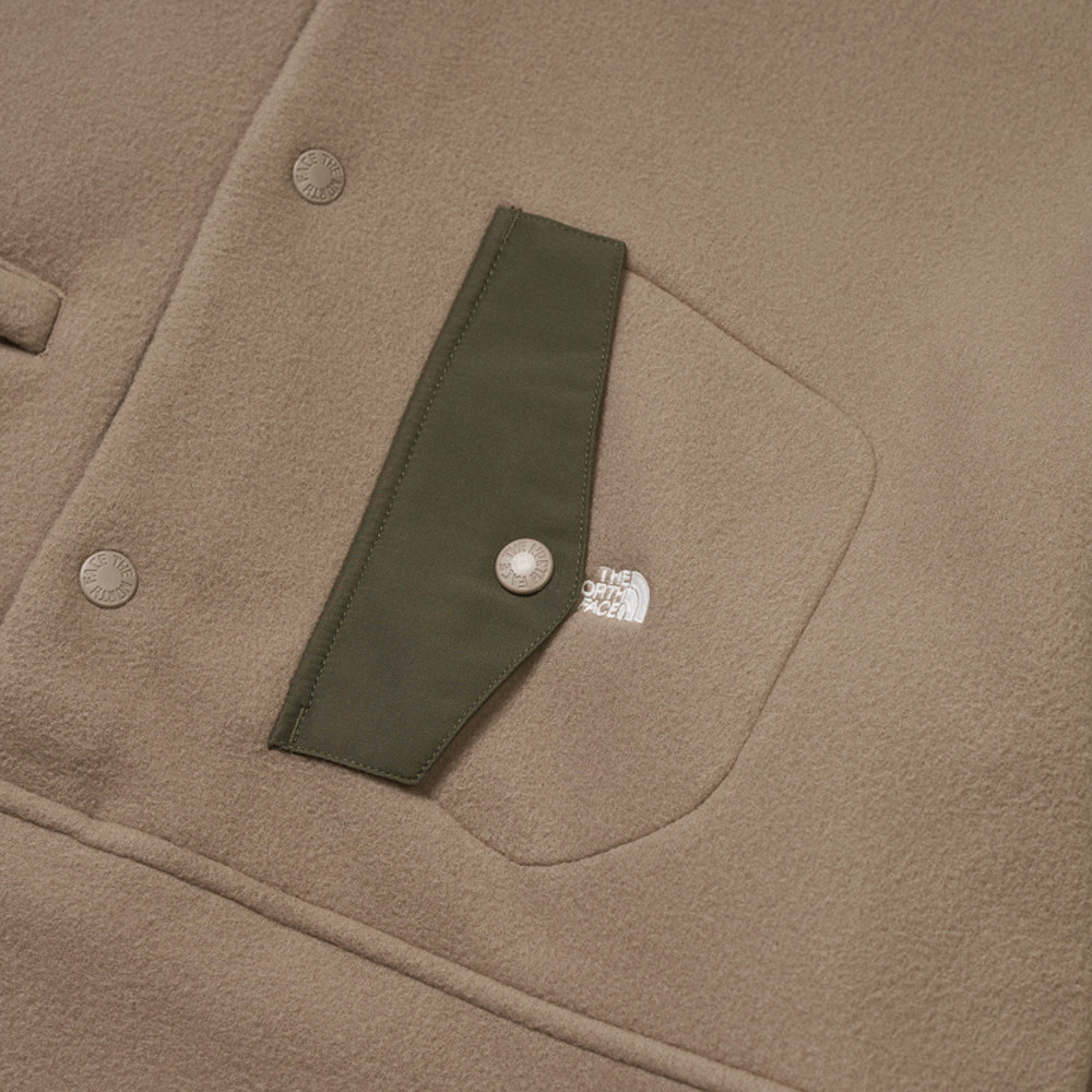 UE男款棕色長袖上衣｜8E1XBOW