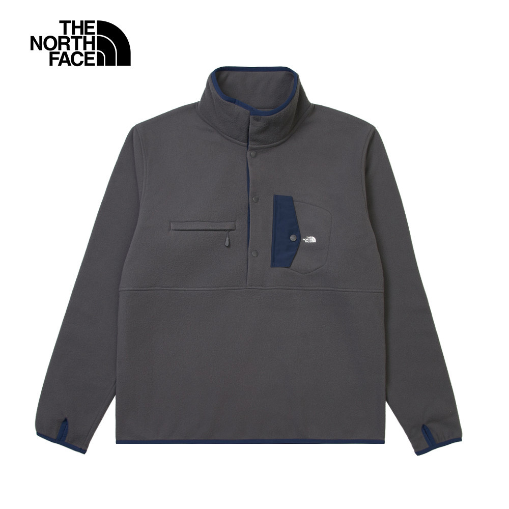 UE男款灰色長袖上衣｜8E1XRHI