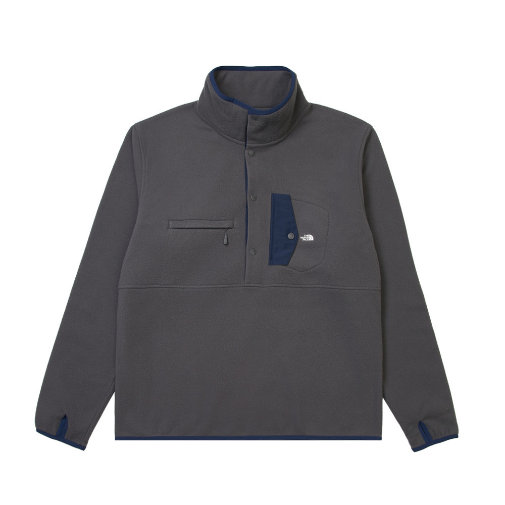 UE男款灰色長袖上衣｜8E1XRHI