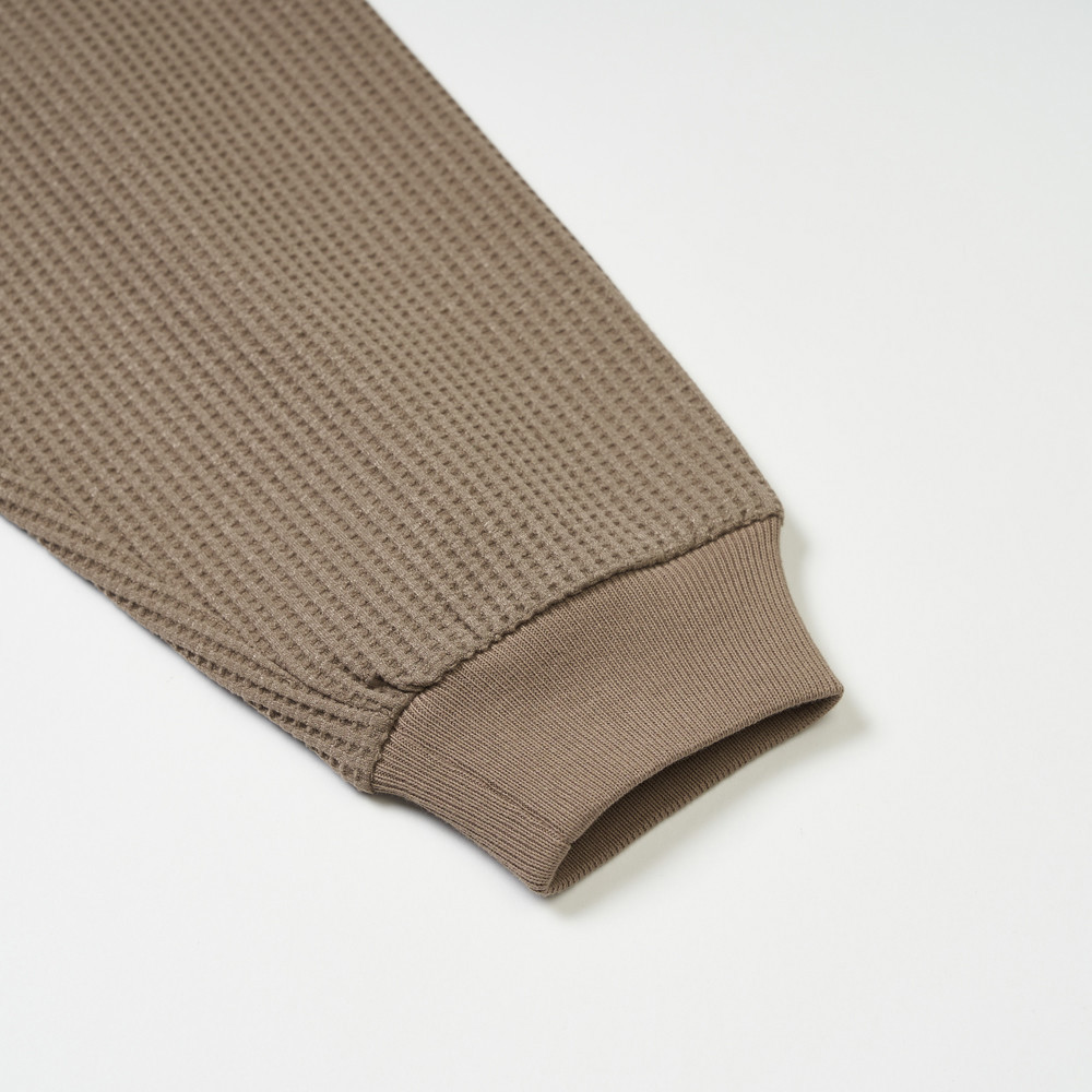 UE男款棕色長袖上衣｜8E1WBOW