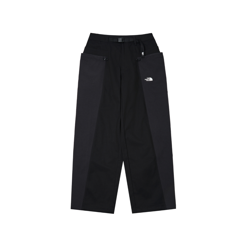 UE女款黑色DWR防潑水休閒長褲｜8E2QJK3