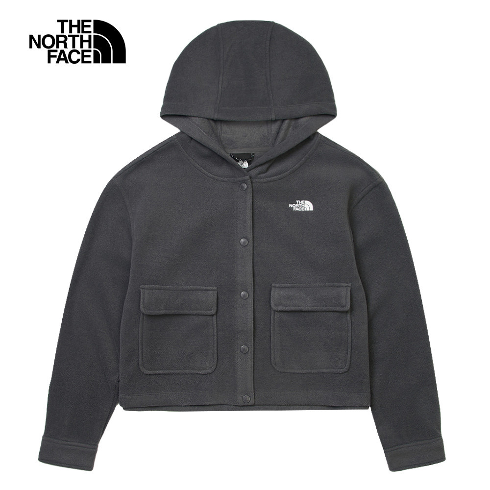 UE女款灰色抓絨外套｜8E2CRHI