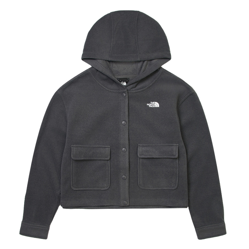 UE女款灰色抓絨外套｜8E2CRHI