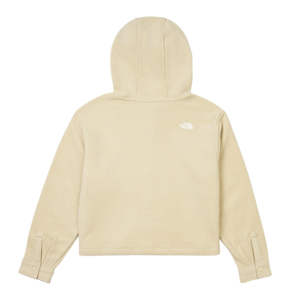 UE女款米色抓絨外套｜8E2C3X4