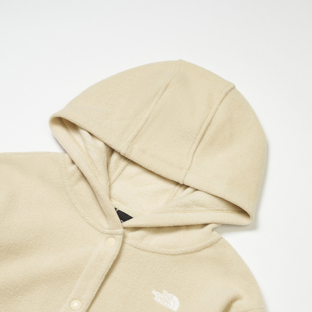 UE女款米色抓絨外套｜8E2C3X4