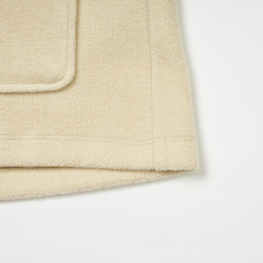 UE女款米色抓絨外套｜8E2C3X4