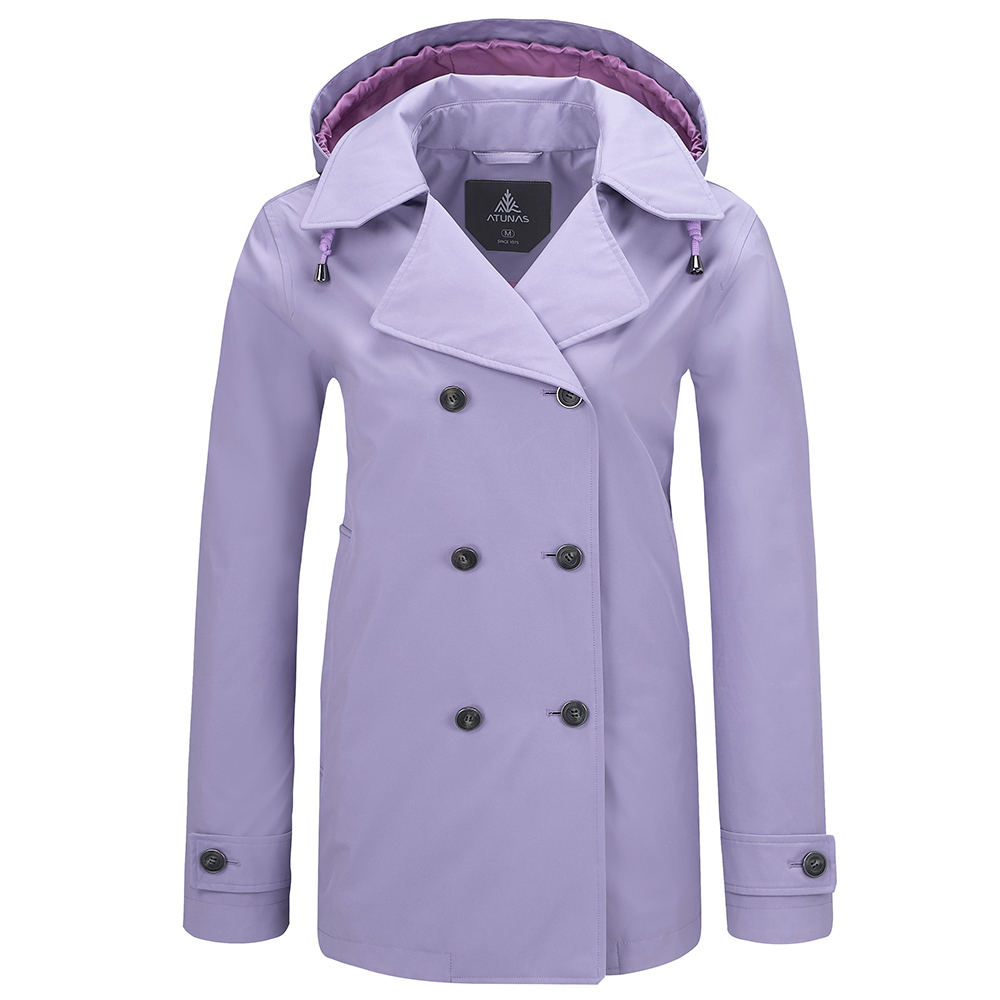 女款GORE-TEX 2L都會單件式防水外套(A1GT2516W薰衣草紫/防水/防風/透氣/旅遊/風衣外套)