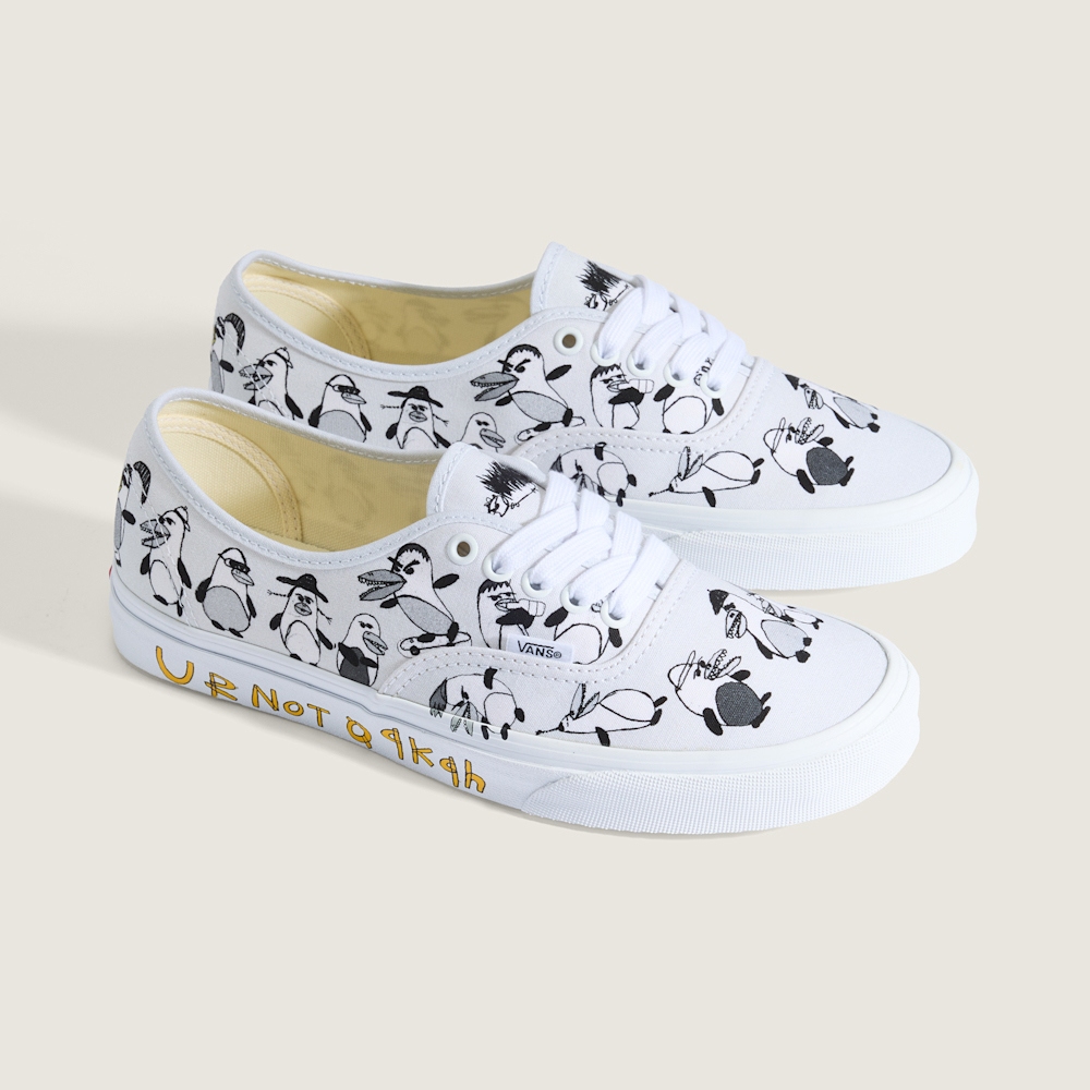 Artist Collection Riroo - Authentic 米白色滑板鞋