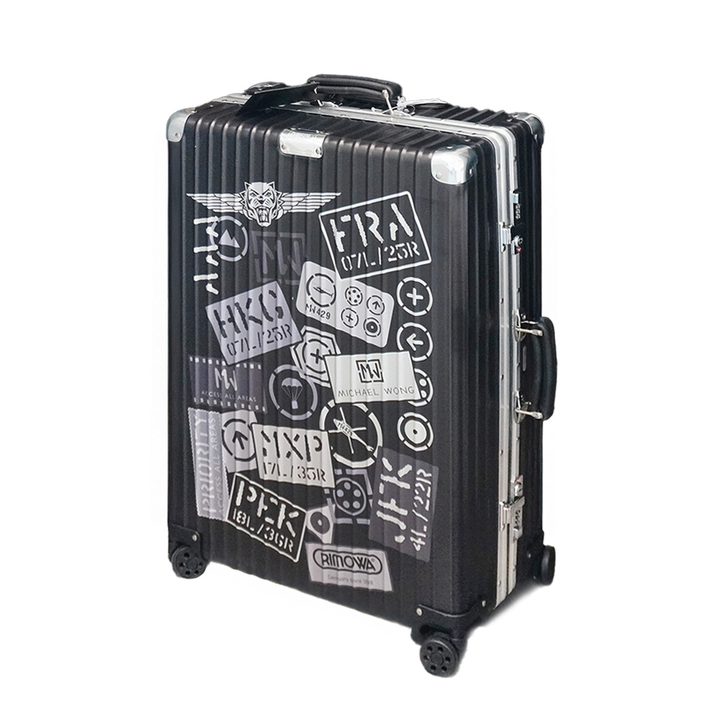Rimowa X Michael Wong Classic Flight 鋁鎂合金26吋行李箱(黑) | 熱銷