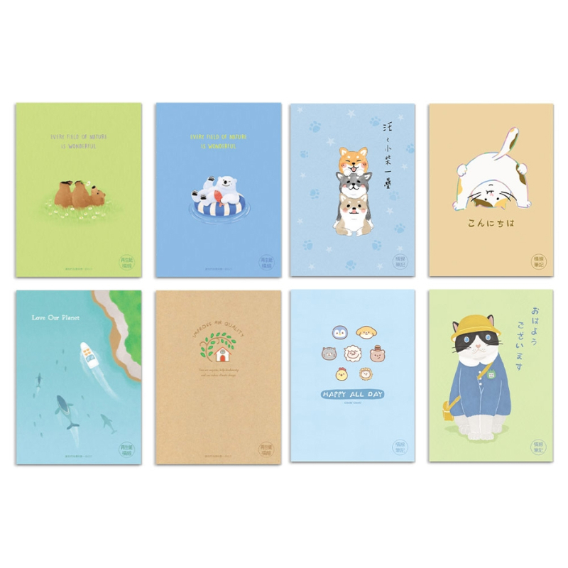 珠友 好好寫字一年份筆記本(16K)(多款隨機出貨)