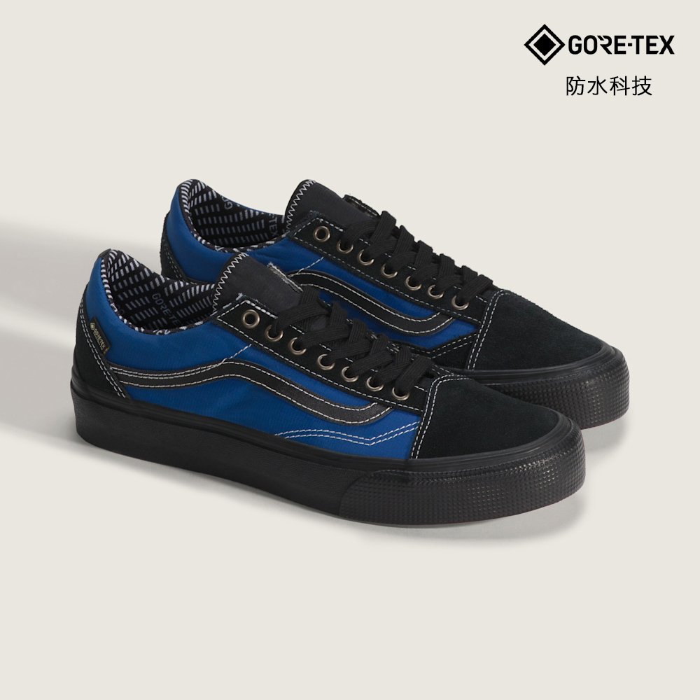 Old Skool GORE-TEX 黑色/藍色滑板鞋