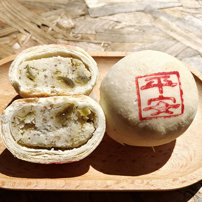 【白鵝山腳】平安旺來組合B(桂花鳳梅、金桔旺來各6入) 12入/盒 PW2532(請備註到貨日)-廠商直送