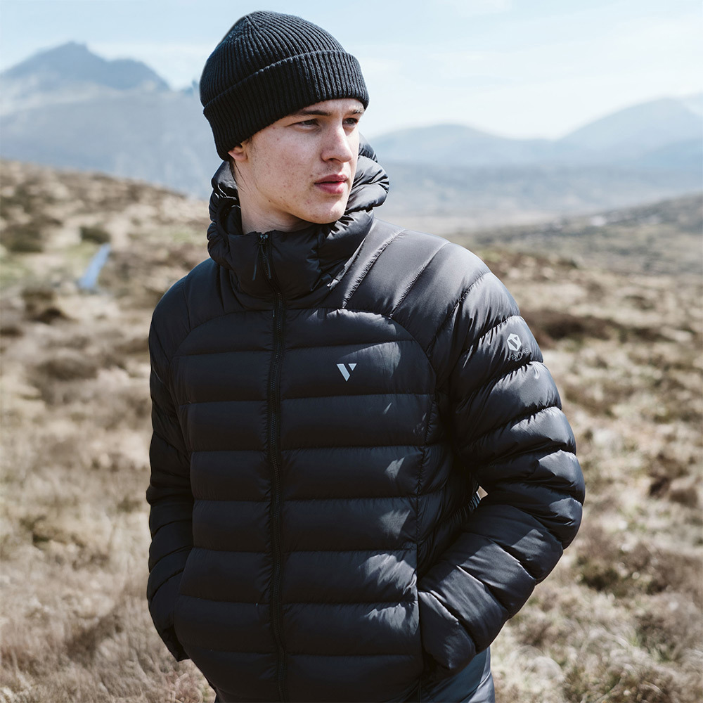 【MAC IN A SAC 英國】男款VENTURE輕暖袋著走羽絨外套(MNS151藍/羽絨外套/連帽外套/防潑水/素面百搭)