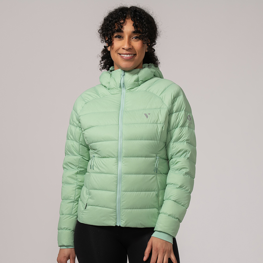 【MAC IN A SAC 英國】女款VENTURE輕暖袋著走羽絨外套(LDS319薄荷綠/羽絨外套/連帽外套/防潑水)
