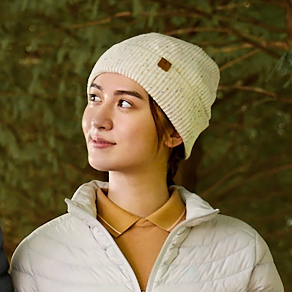 GORE INFINIUM防風保暖帽(A1AH2512N灰白/針織帽/保暖帽/秋冬穿搭/羊毛保暖/都會休閒)